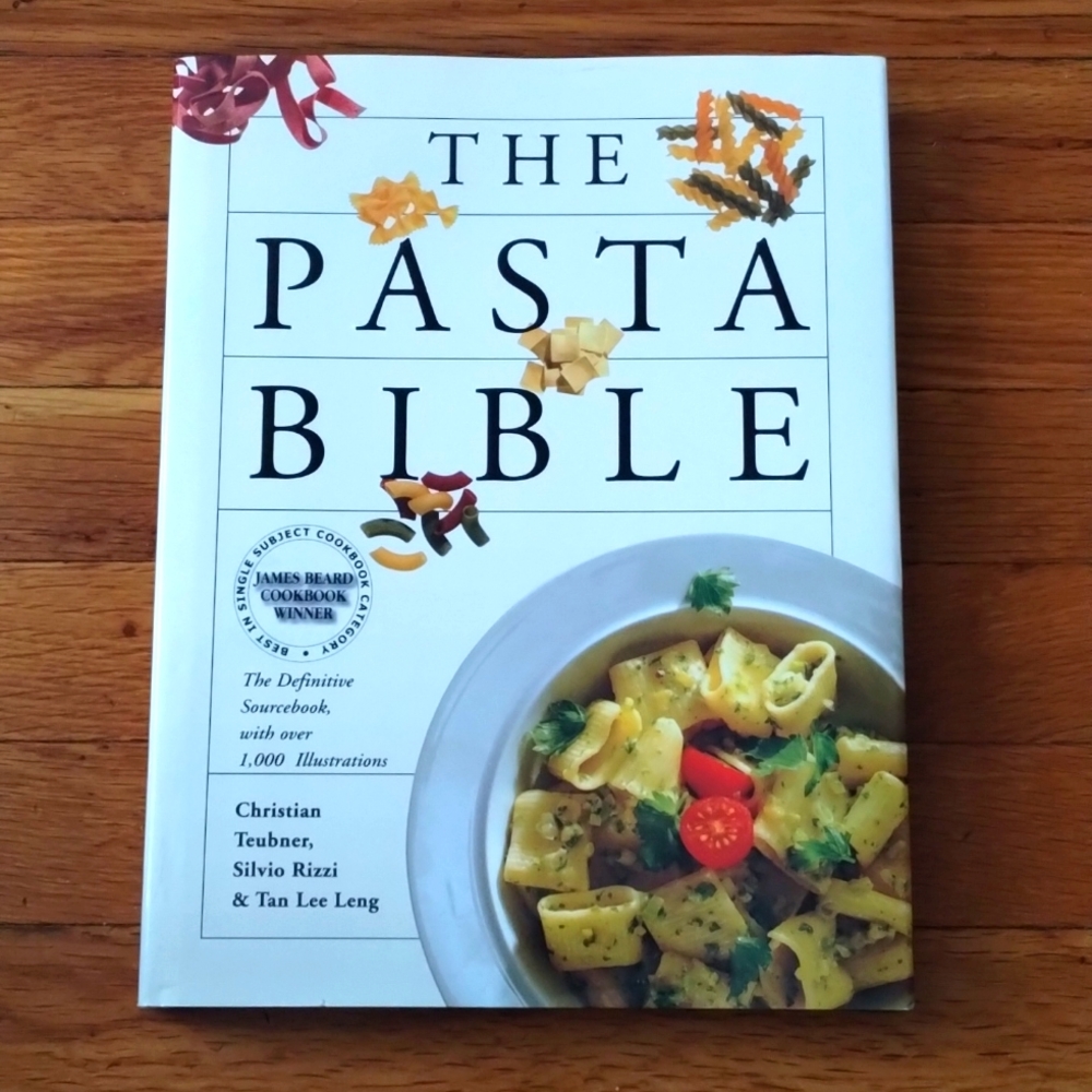 Pasta Bible Comprehensive Book on Italian/Asian Noodles Chef Recipes Illustrated